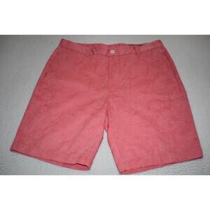 Vineyard Vines Breaker Golf Shorts Mens Size 35 Pink Floral Chinos Khakis